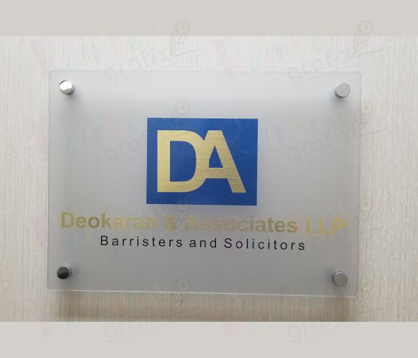 Brushed Gold Vinyl Lettering